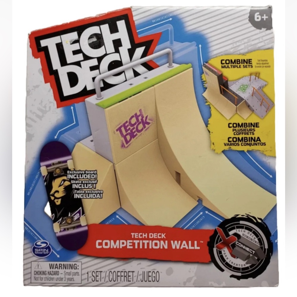 Tech Deck Competition Wall Set -set of 2
